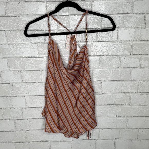 NWT Free People Stevie Cowl Neck Tank Top - Picture 5 of 9